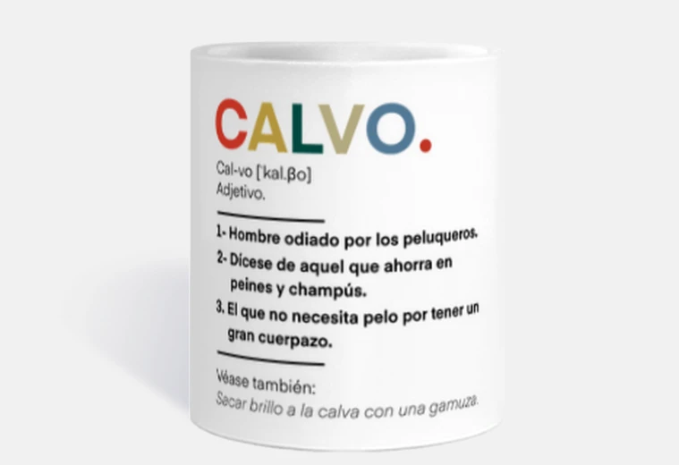 Taza Regalo gracioso para calvos