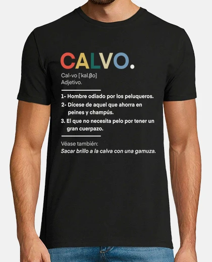 Camiseta Regalo, gracioso para calvos