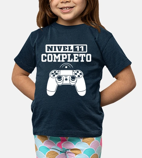 Ropa Regalo Niño 11 Años Gamer Nivel 11 Completado Mando Videojuegos Nacidos En 2013