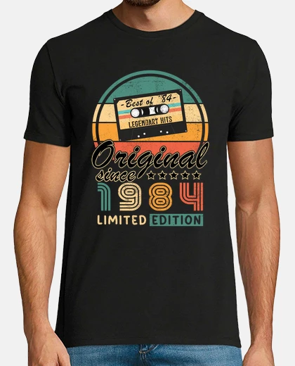 Camiseta regalo original de 40 cumpleaños de 198