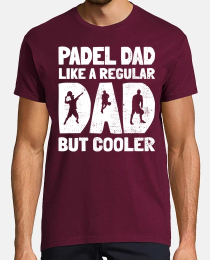 Camiseta regalo papá pádel jugador de pádel