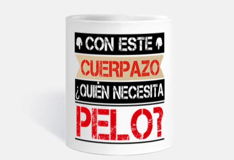 Taza Regalo para hombres calvos