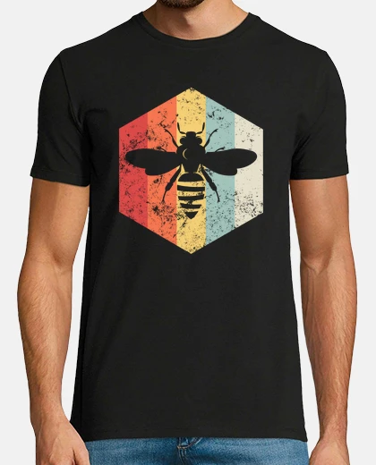 Camiseta regalo retro abeja waabe