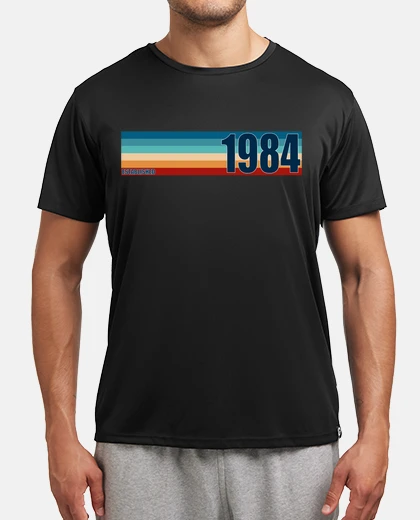 T-shirt regalo retrò per il compleanno del 1984