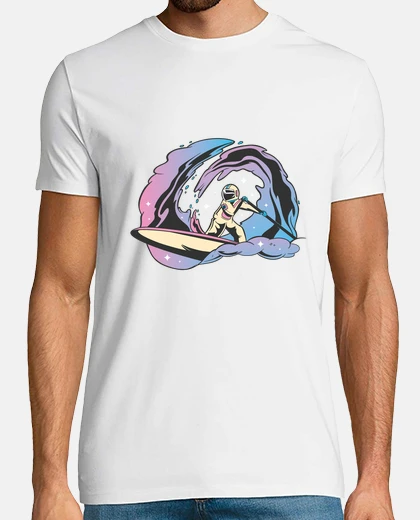 Camiseta regalo sup paddleboarding espacial