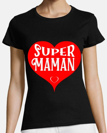 Playera regalo super mamá idea original del reg