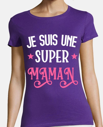 Playera regalo super mamá idea original del reg