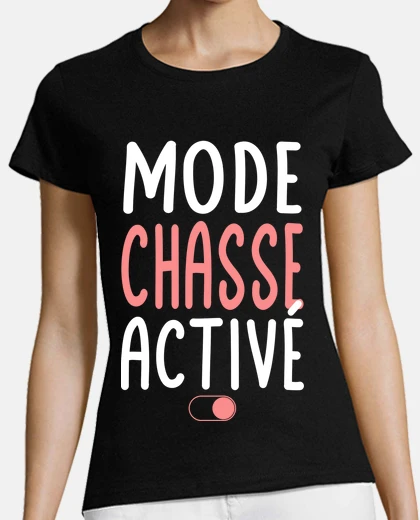 T-shirt regalo umoristico attivato in modalità caccia