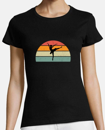 T-shirt regalo vintage per ragazza di danza cla