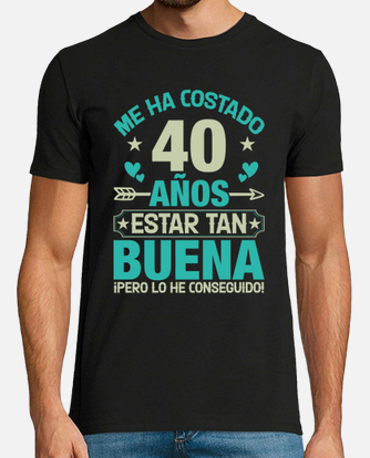40 cumpleaños 40 años FELIZ CUMPLEAÑOS regalo Camiseta hombre