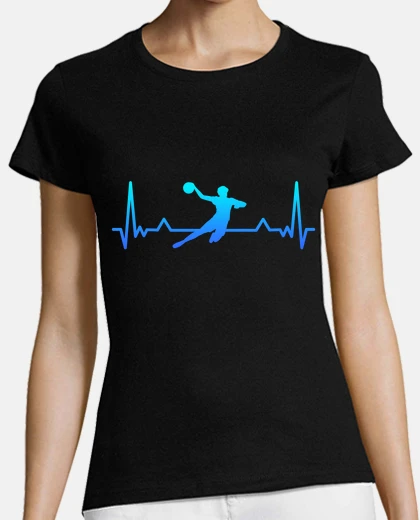Camiseta regalos de latido del corazón de balonm