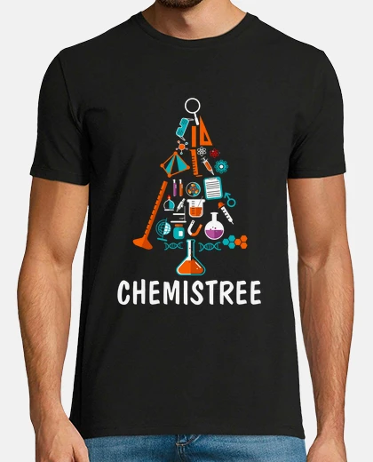 Playera regalos de navidad divertidos química