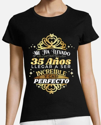Playera regalos mujer cumpleanos 35 an laTostadora Mexico