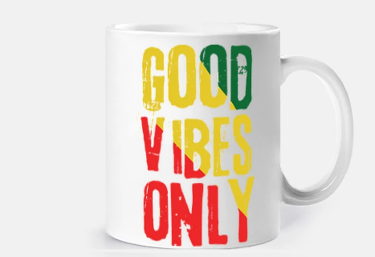 Tazza reggae buone vibrazioni solo vintage re