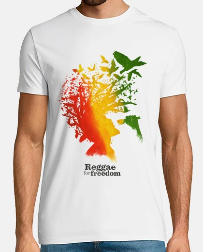 Camiseta reggae for freedom