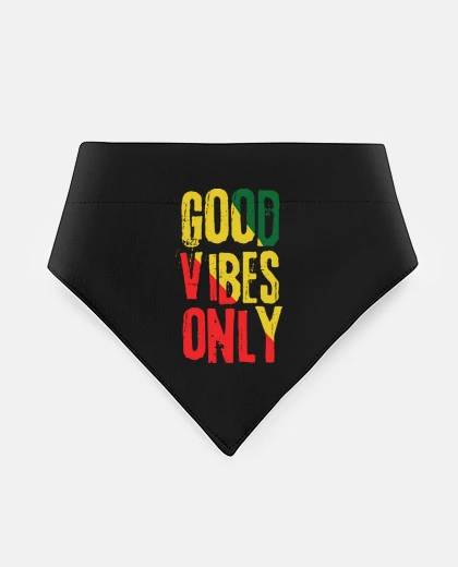 Mascotas reggae good vibes only vintage retro