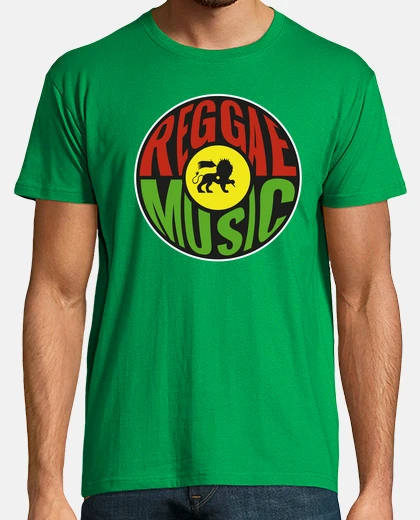 T-shirt reggae music vinile lion of judah