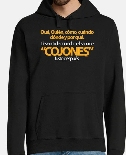 Sudadera Reglas de la tilde