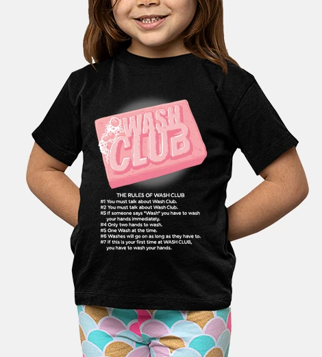 Ropa reglas del club de lavado