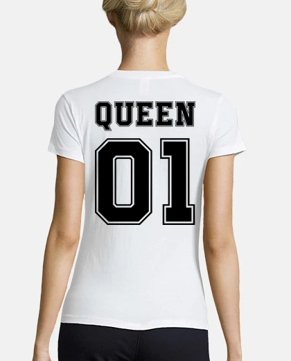 Camiseta reina 01 (corazón y espalda)
