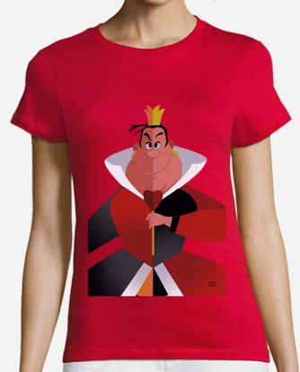 Camiseta reina discount de corazones