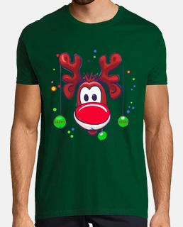 reindeer rudolph merry christmas drawin