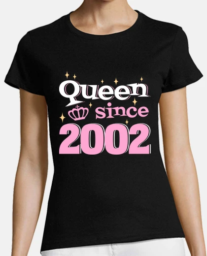 Reine 2002 Femme 20 Ans Anniversaire