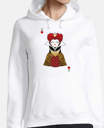 Sweat reine kokeshi des coeurs