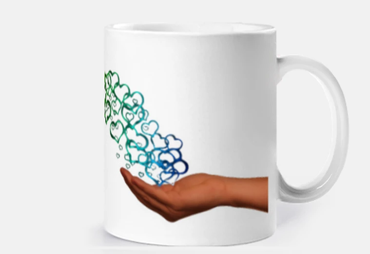 Tazza relazione romantica amore matrimonio festa tazza caffè tè personalizzabile