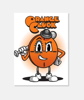 reloj naranja
