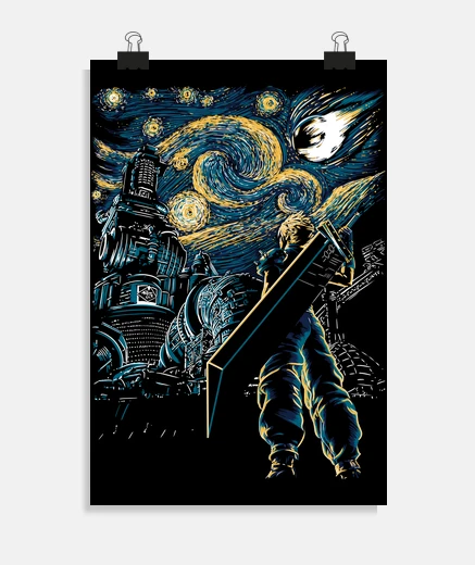 Poster remake étoilé