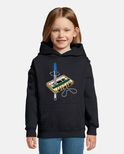 Vêtements rembobinage cassette stylo bic cadeau fête des pères années 80 rétro années 80 vintage les