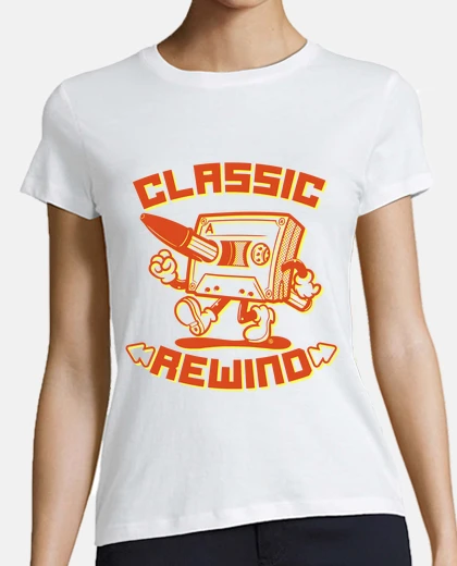 Tee-shirt rembobinage clessique