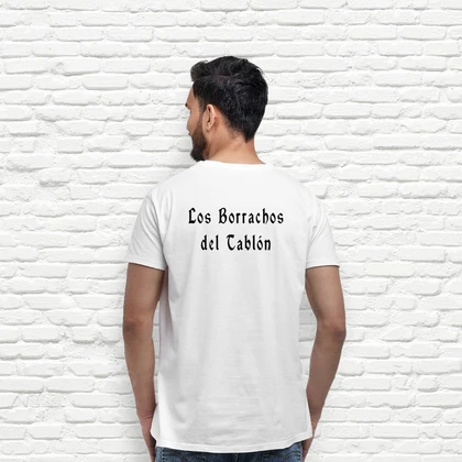 Camiseta remera river plate escudo (delante) borrachos del