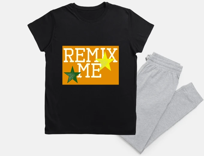 Pyjama Remix me vintage look