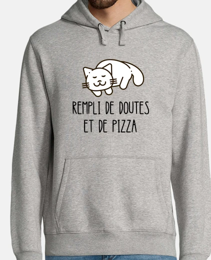 Sweat rempli de doutes et de pizza