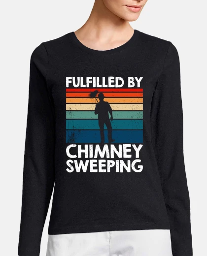 Tee-shirt rempli par le ramonage