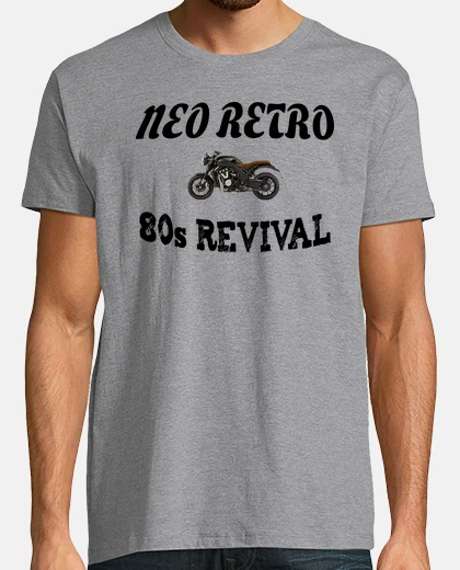 Camiseta renacimiento neo retro de los 80