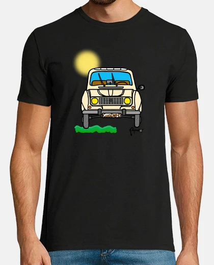 T-shirt renault 4 lattine
