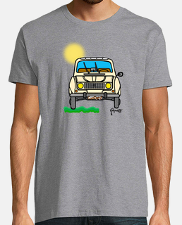 Tee-shirt évolution de l'homme voiture - TenStickers