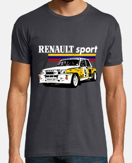 RENAULT 5 TURBO letras blancas