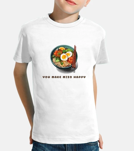 Abbigliamento rendi felice il miso amante dei ramen n