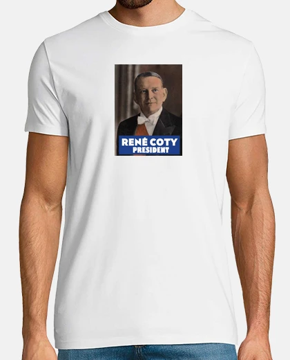 Tee-shirt rené coty président