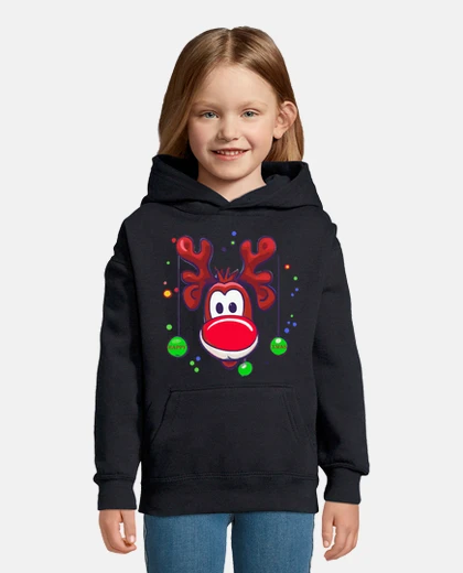 Abbigliamento renna rudolph buon natale disegno