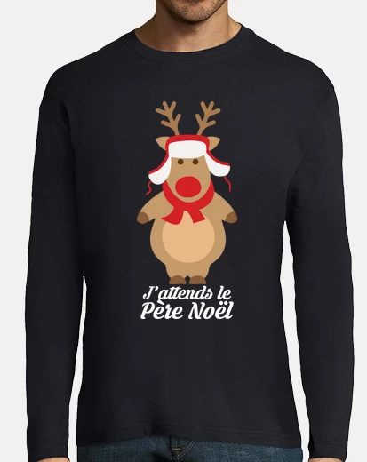 Tee-shirt Renne de Noel