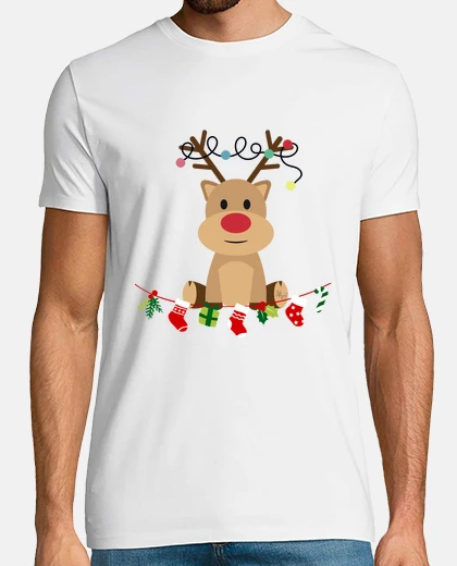 Tee-shirt Renne de Noël