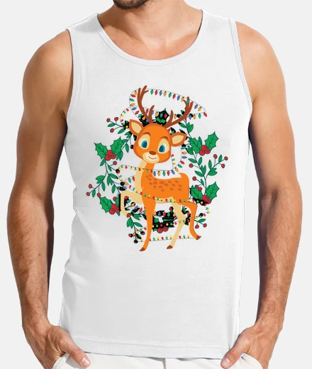 Tee-shirt renne de noël rudolph noël