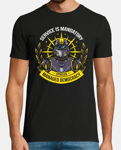 Tee-shirt répandre la démocratie