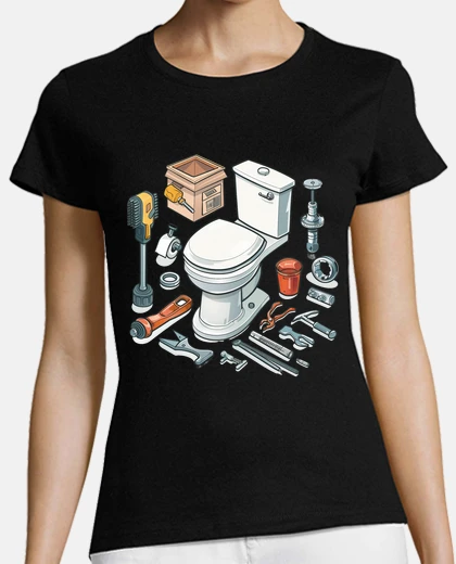 Tee-shirt reparation des toilettes