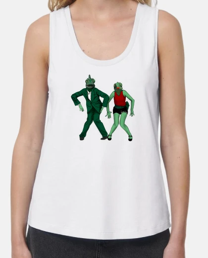 T-shirt reptile chameleon t-shirt dancing lindy